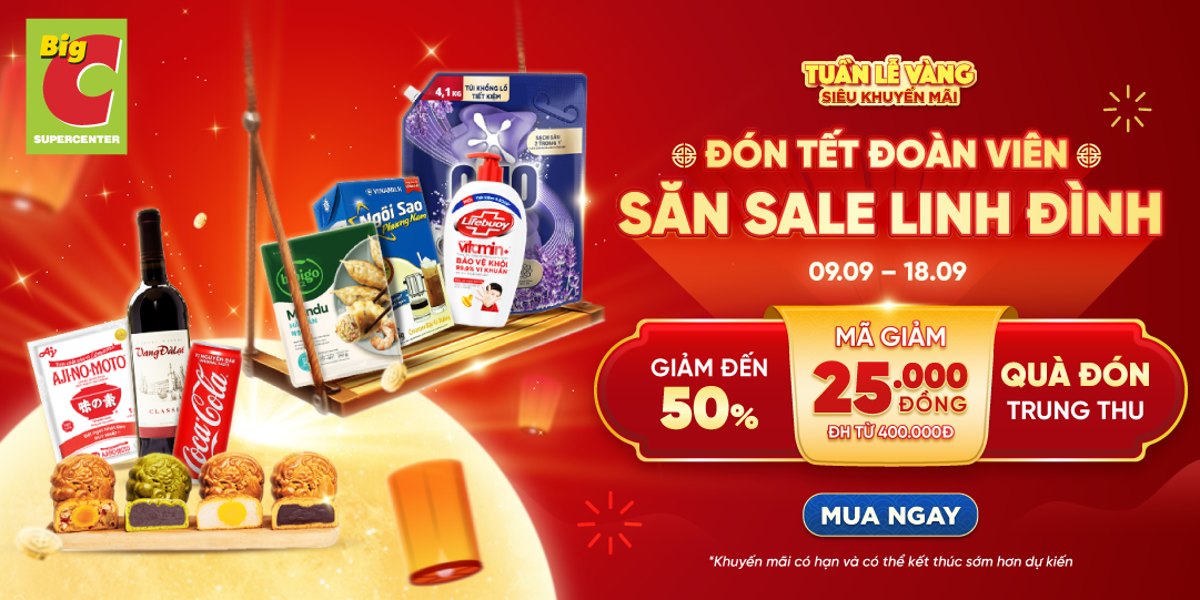 ĐÓN TẾT ĐOÀN VIÊN - SĂN SALE LINH ĐÌNH