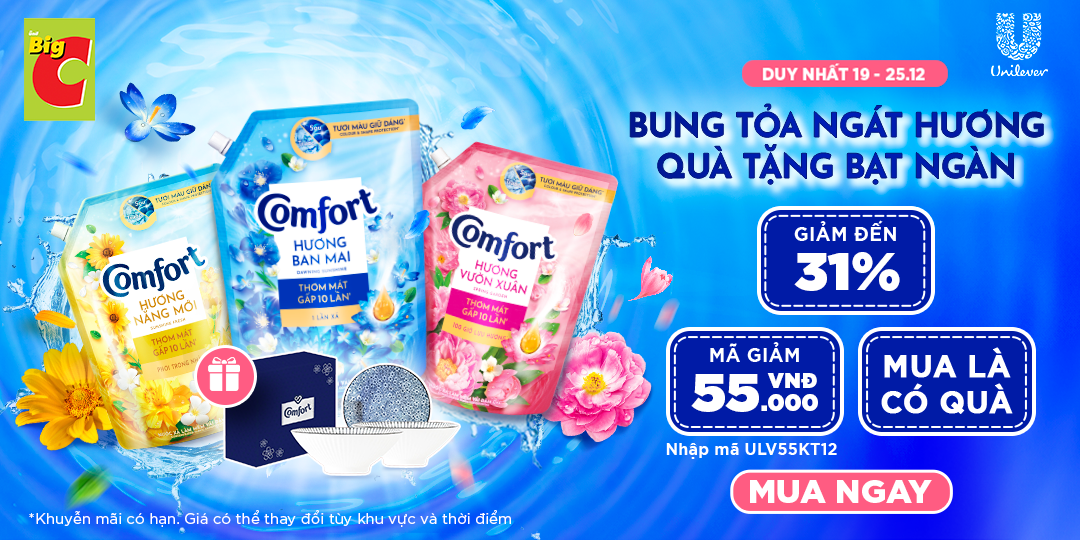 HOT DEAL GIỮA THÁNG - UNILEVER TUNG DEAL BẠT NGÀN TẠI GO! APP