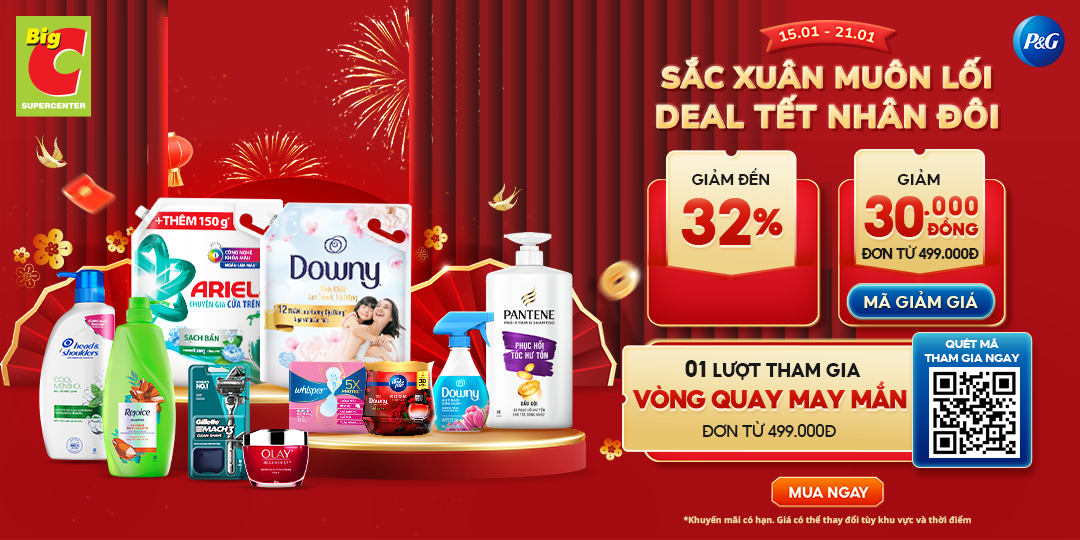 SẮC XUÂN MUÔN LỐI - DEAL TẾT NHÂN ĐÔI