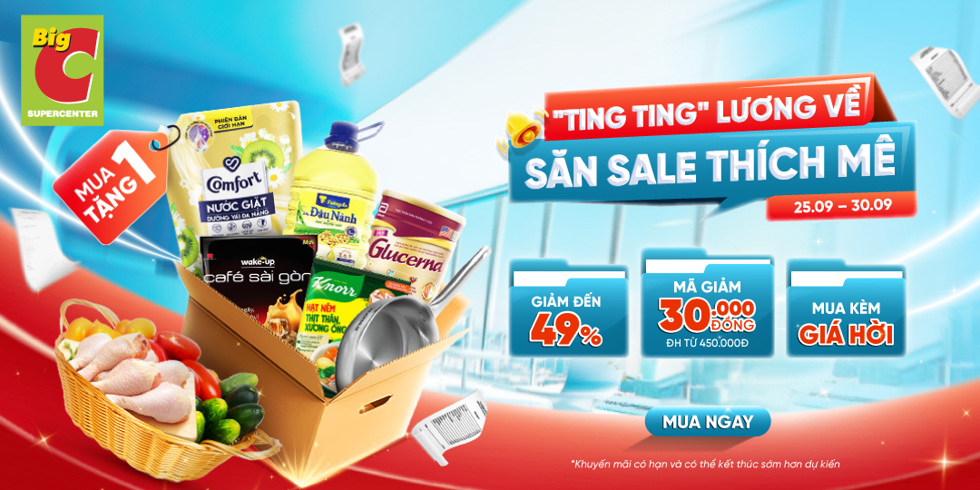 TING TING LƯƠNG VỀ - SĂN SALE HẾT MÌNH CÙNG GO!