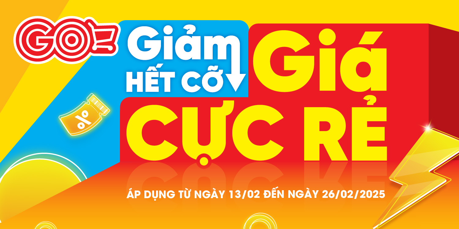 GIẢM HẾT CỠ GIÁ CỰC RẺ ĐẾN GO! NGAY!