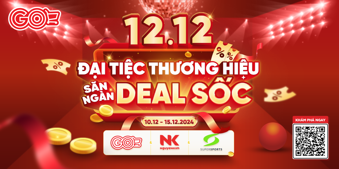 12. 12 ĐẠI TIỆC THƯƠNG HIỆU - SĂN NGÀN DEAL SỐC