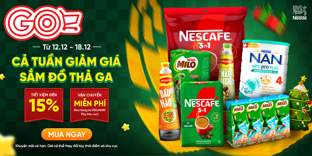 GO! APP x NESTLE ​- TUNG DEAL CỰC MÊ​