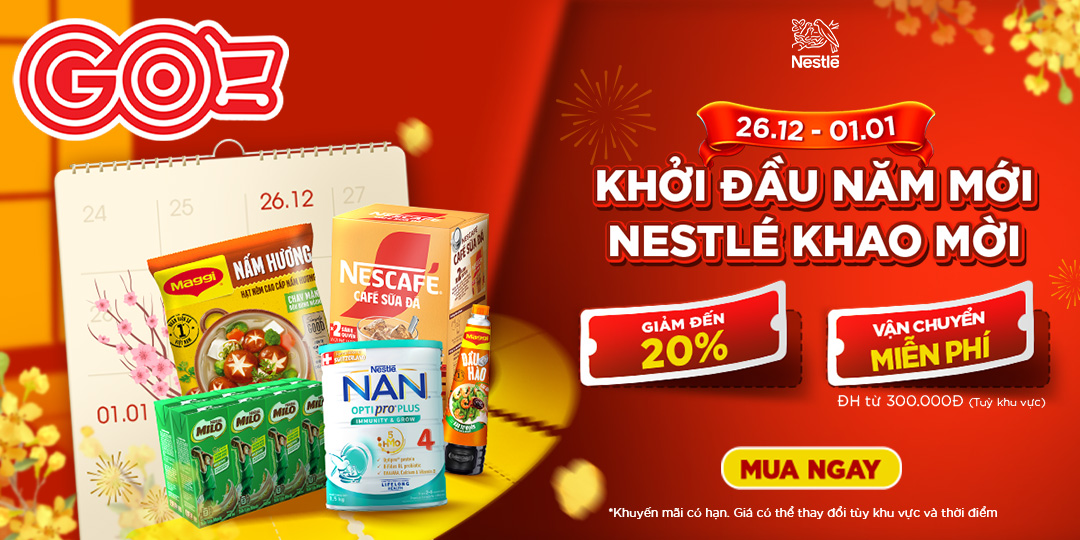 HOT DEAL NESTLÉ - SAY MÊ SẮM TẾT