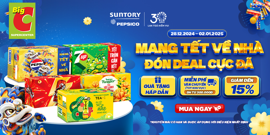 SẮM TẾT CỰC ĐÃAA - DEAL PEPSI BAO LA!