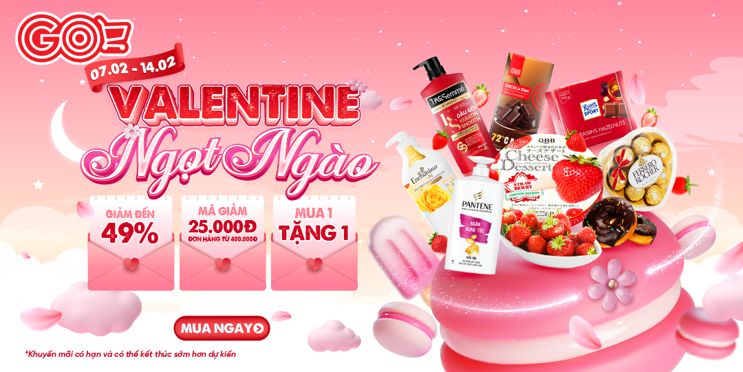 VALENTINE NGỌT NGÀO​ - GIÁ NÀO CŨNG YÊU