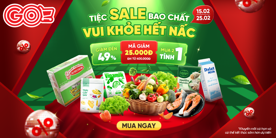 TIỆC SALE BAO CHẤT - VUI KHỎE HẾT NẤC