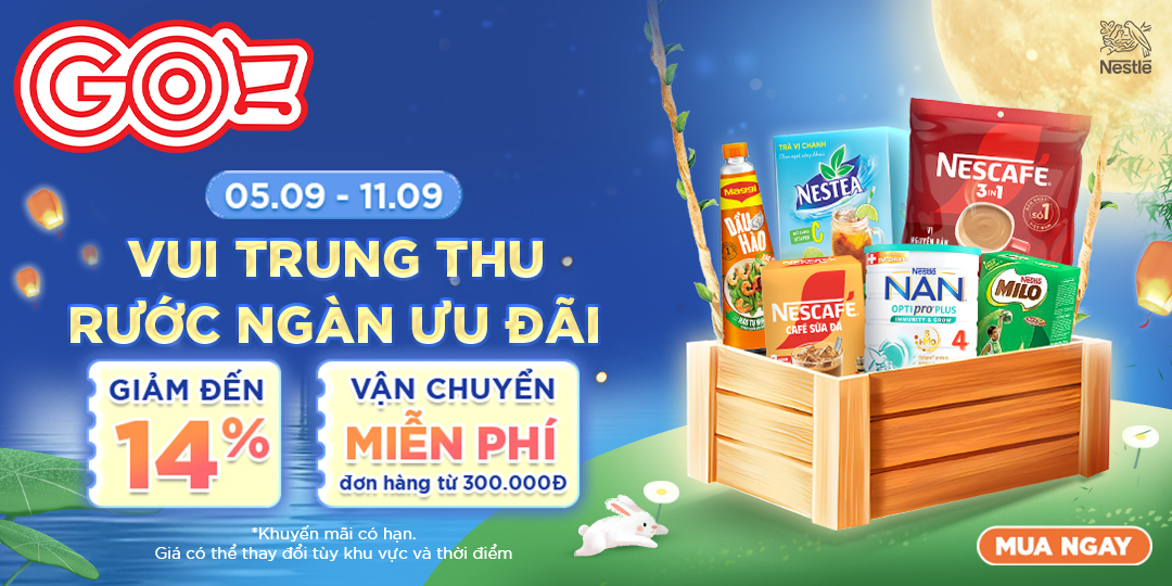 NẠP NĂNG LƯỢNG TỚI TRƯỜNG CÙNG NGÀN DEAL SỐC NESTLÉ 