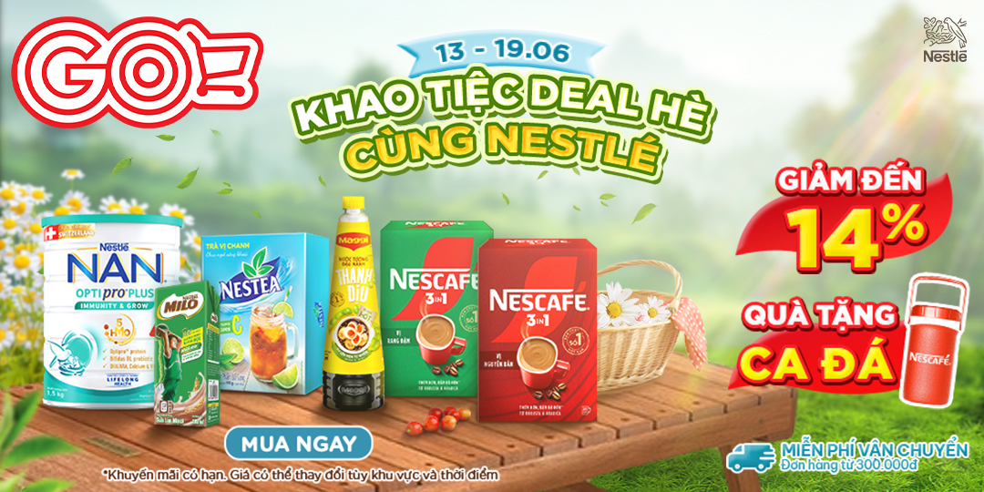 BUNG XÕA NGÀY HÈ, SĂN DEAL NESTLÉ XỊN HẾT CỠ 