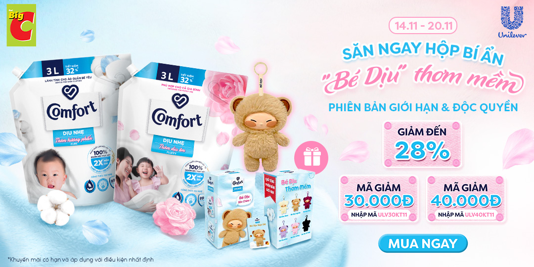 UNILEVER CÙNG GO! APP TUNG DEAL GIỮA THÁNG: QUÀ TẶNG NGẬP TRÀN - GIẢM ĐẾN 28%​