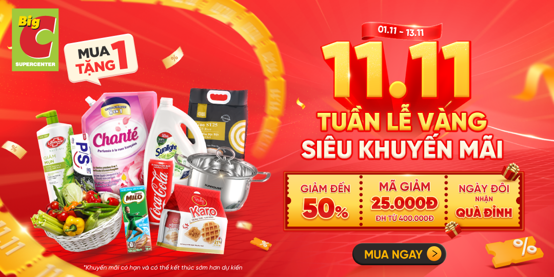 11.11 SIÊU SALE BÙNG NỔ - GO! APP TUNG DEAL KHỔNG LỒ!