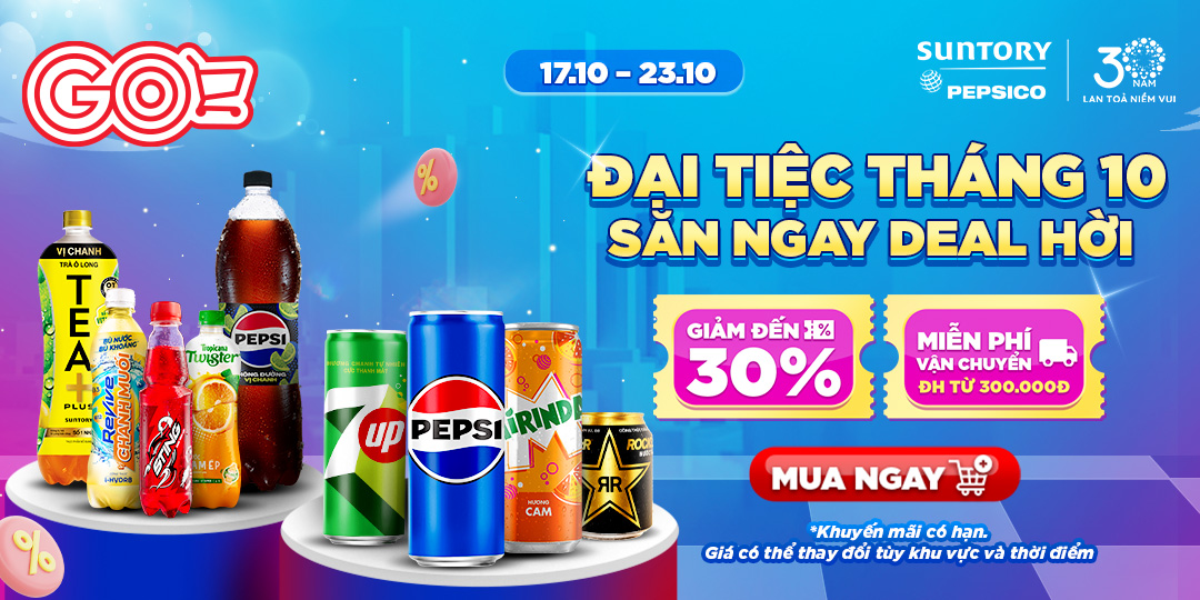 ƯU ĐÃI CẢ TÁ - GIẢI KHÁT THẬT ĐÃAAA PEPSI ƠI!